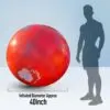 OZIS 40in LED Inflatable Sun Planet Balloon