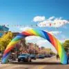 OZIS 26FT Rainbow Inflatable Arch