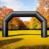 OZIS 20FT Black Inflatable Start/Finish Arch