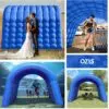 OZIS 10FT Inflatable Sport Tunnel, Blue