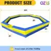 OZIS 26FT Gaga Ball Pit with Built-in Blower