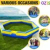 OZIS 26FT Gaga Ball Pit with Built-in Blower