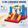OZIS 12FT Inflatable Bounce House with Double Slides