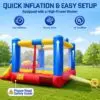 OZIS 12FT Inflatable Bounce House with Double Slides