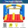OZIS 12FT Inflatable Bounce House with Double Slides