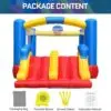 OZIS 12FT Inflatable Bounce House with Double Slides