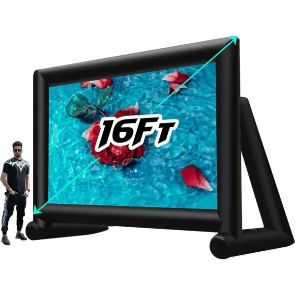 OZIS 16FT Airtight Inflatable Movie Screen