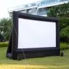 Replacement Projection Screen Cloth for OZIS 25FT Movie Screen