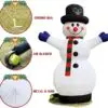 OZIS 33FT Giant Inflatable Snowman
