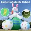 OZIS 20FT Giant Inflatable Easter Bunny with Eggs