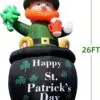 OZIS 26FT St. Patrick's Day Inflatable Leprechaun