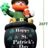 OZIS 26FT St. Patrick's Day Inflatable Leprechaun