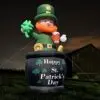 OZIS 26FT St. Patrick's Day Inflatable Leprechaun