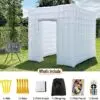OZIS 8.2x8.2FT Inflatable Photo Booth with 16 Colors