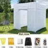 OZIS 8.2x8.2FT Inflatable Photo Booth with 16 Colors