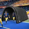 OZIS 16FT Inflatable Football Tunnel, Black
