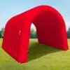 OZIS 16FT Inflatable Football Tunnel, Black