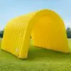 OZIS 16FT Inflatable Football Tunnel, Black