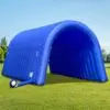 OZIS 16FT Inflatable Football Tunnel, Black
