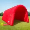 OZIS 16FT Inflatable Football Tunnel, Black