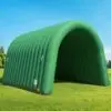 OZIS 16FT Inflatable Football Tunnel, Black