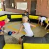 OZIS 20FT Gaga Ball Pit with Built-in Blower