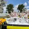 OZIS 20FT Gaga Ball Pit with Built-in Blower