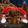 OZIS 20FT Christmas Inflatable Arch with Holiday Characters