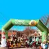 OZIS 20FT Christmas Inflatable Arch with Holiday Characters