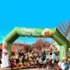 OZIS 20FT Christmas Inflatable Arch with Holiday Characters
