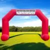 OZIS 20FT Hexagon Start/Finish Line Inflatable Arch (White)