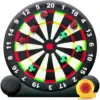 OZIS 10FT Inflatable Soccer Darts Board (Black)