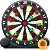 OZIS 10FT Inflatable Soccer Darts Board (Black)