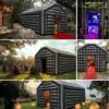 OZIS 16.4x13x11.5FT Black Inflatable Nightclub Tent