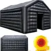 OZIS 16.4x13x11.5FT Black Inflatable Nightclub Tent
