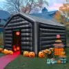 OZIS 16.4x13x11.5FT Black Inflatable Nightclub Tent