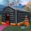 OZIS 16.4x13x11.5FT Black Inflatable Nightclub Tent
