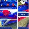 OZIS 13x10x10FT Inflatable Basketball Game with 5 Hoops