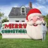 OZIS 21x13FT Christmas Inflatable Santa Claus with LEDs