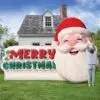 OZIS 21x13FT Christmas Inflatable Santa Claus with LEDs