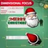OZIS 21x13FT Christmas Inflatable Santa Claus with LEDs