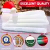 OZIS 21x13FT Christmas Inflatable Santa Claus with LEDs
