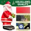 OZIS 27FT Inflatable Santa Claus Holding Gift