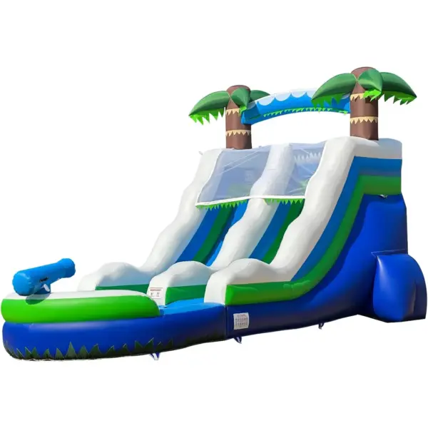 OZIS 23FT Commercial Inflatable Water Slide with Pool
