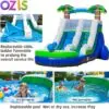 OZIS 23FT Commercial Inflatable Water Slide with Pool