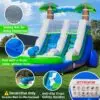 OZIS 23FT Commercial Inflatable Water Slide with Pool