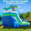 OZIS 23FT Commercial Inflatable Water Slide with Pool