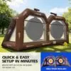 OZIS Inflatable Axe Throwing Target Game