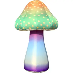 OZIS 6FT Inflatable Mushroom with Built-in LED Light