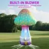 OZIS 6FT Inflatable Mushroom with Built-in LED Light